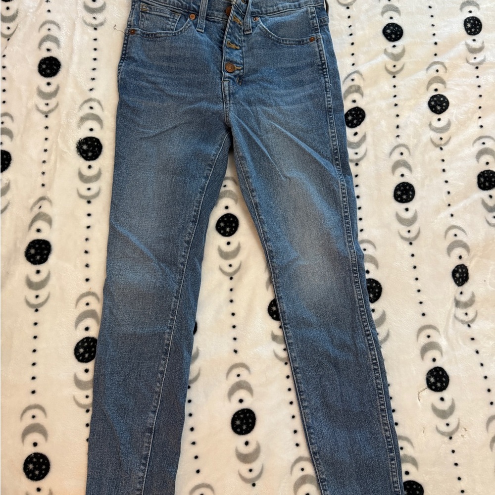Madewell High Rise Blue Jeans